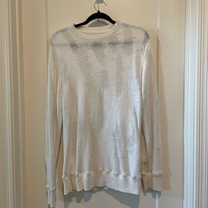 Barney’s New York white sweater